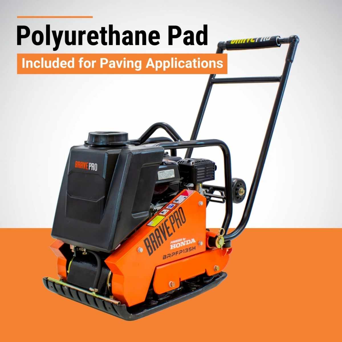 Brave 16" Plate Compactor BRPFP135H