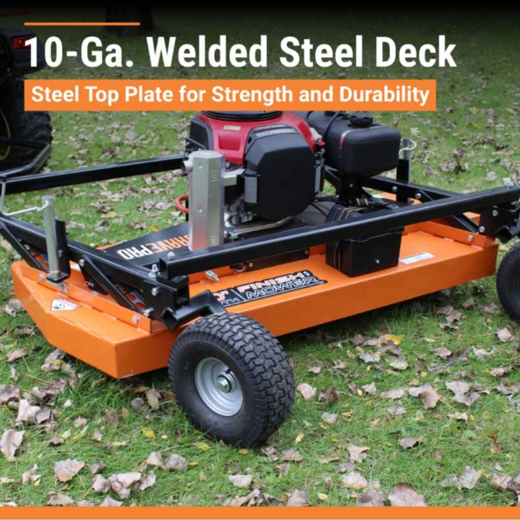 Brave 60 Inch Finish Cut Pull Behind Mower