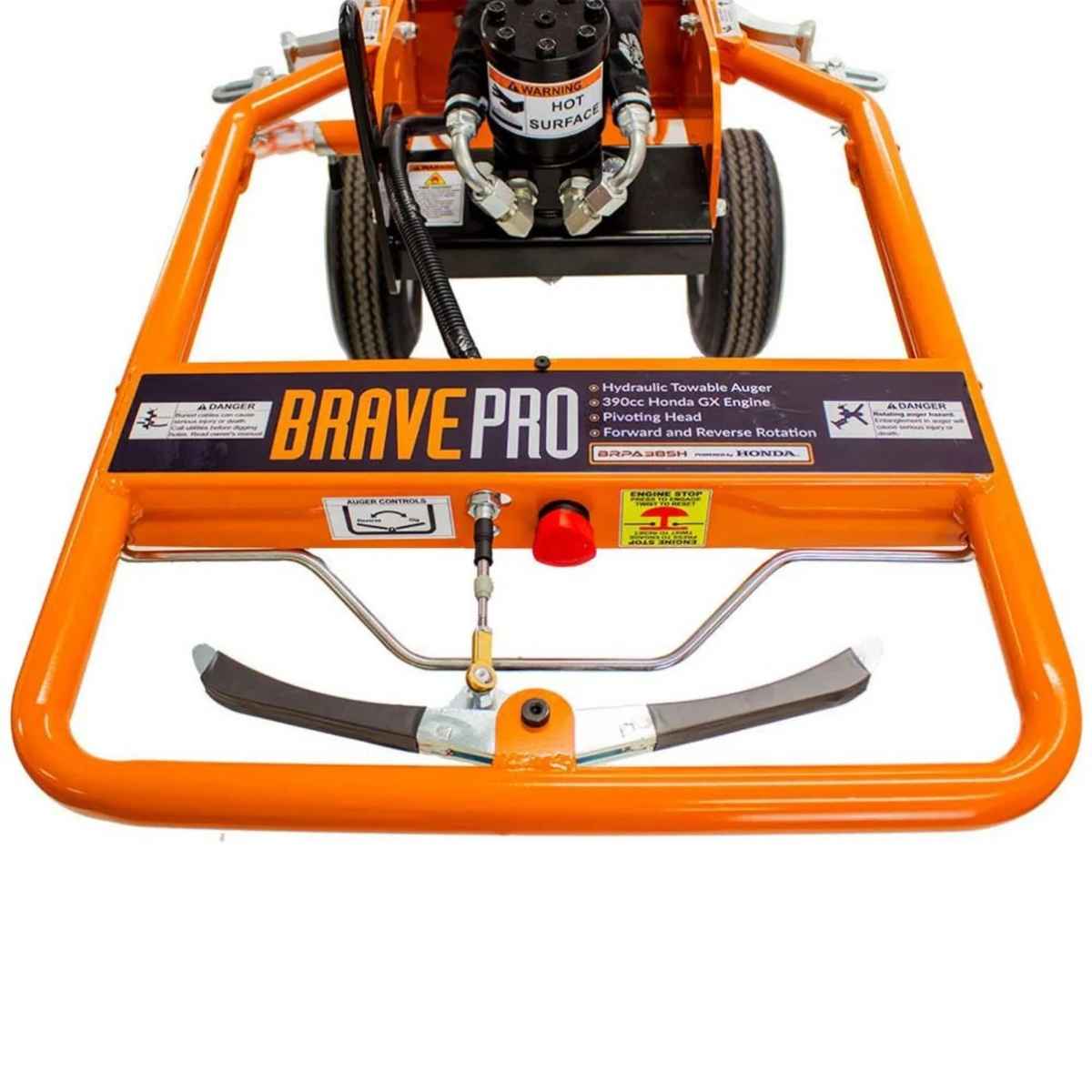 Brave Pro Hydraulic Towable Auger