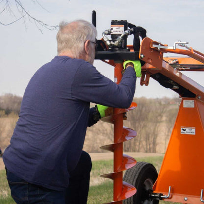 Brave Pro Hydraulic Towable Auger