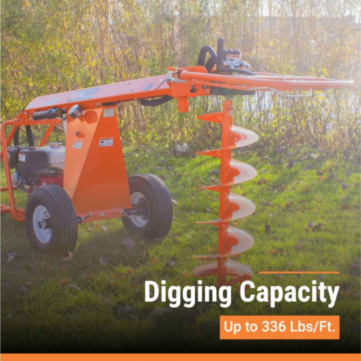Brave Pro Hydraulic Towable Auger
