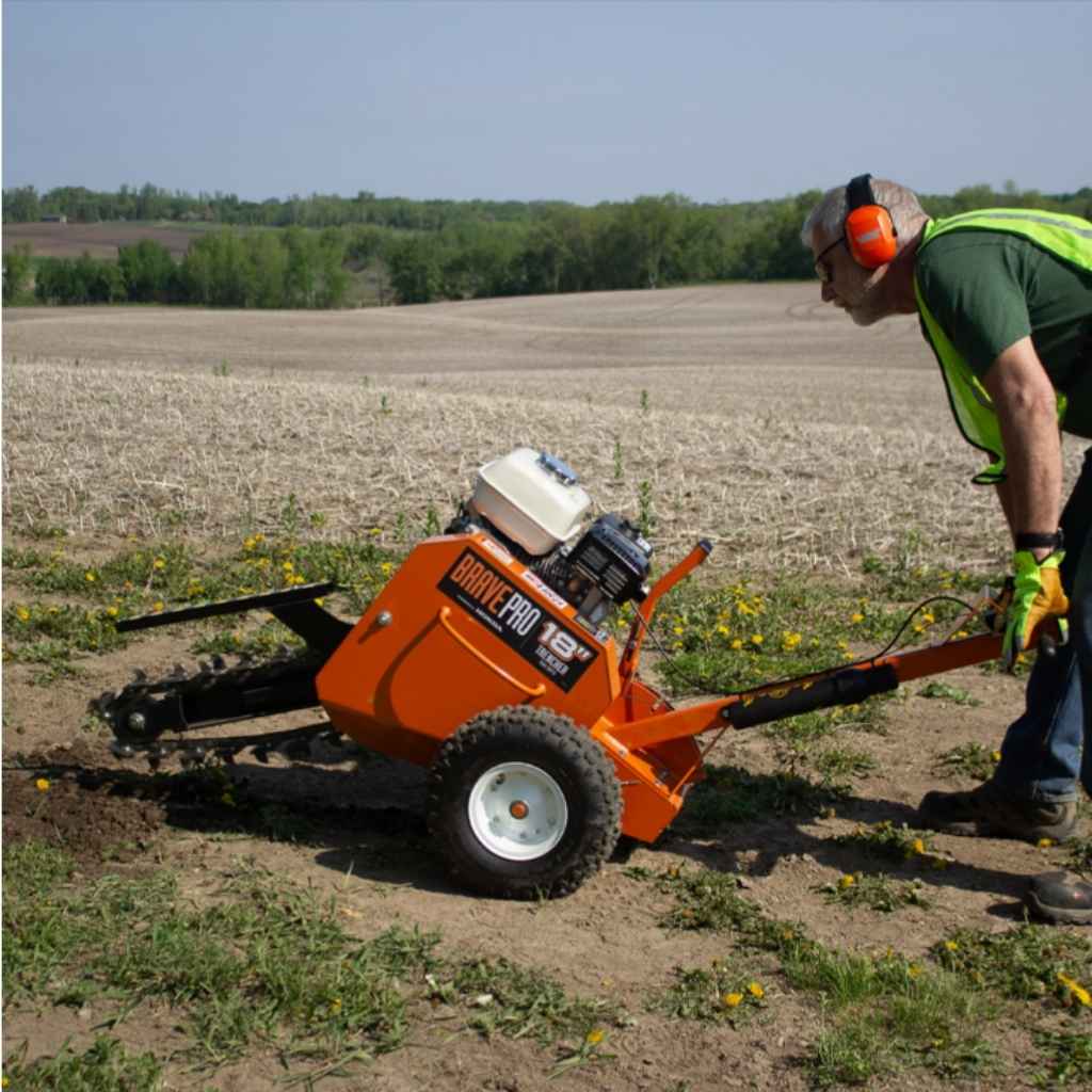 BravePro 18 Trencher