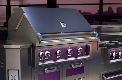 Hestan 12"Foot, With Grill, Outdoor Living Suites with Side Burner and Beer Dispenser (SS Countertop) - GESD12
