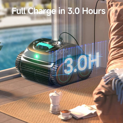 WYBOT C1 Cordless Robotic Pool Cleaner – Floor, Walls & Waterline
