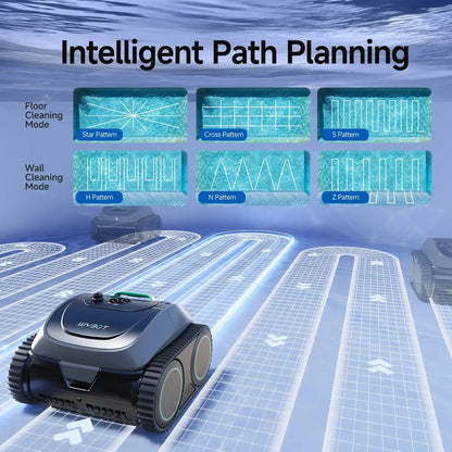 WYBOT C1 Cordless Robotic Pool Cleaner – Floor, Walls & Waterline