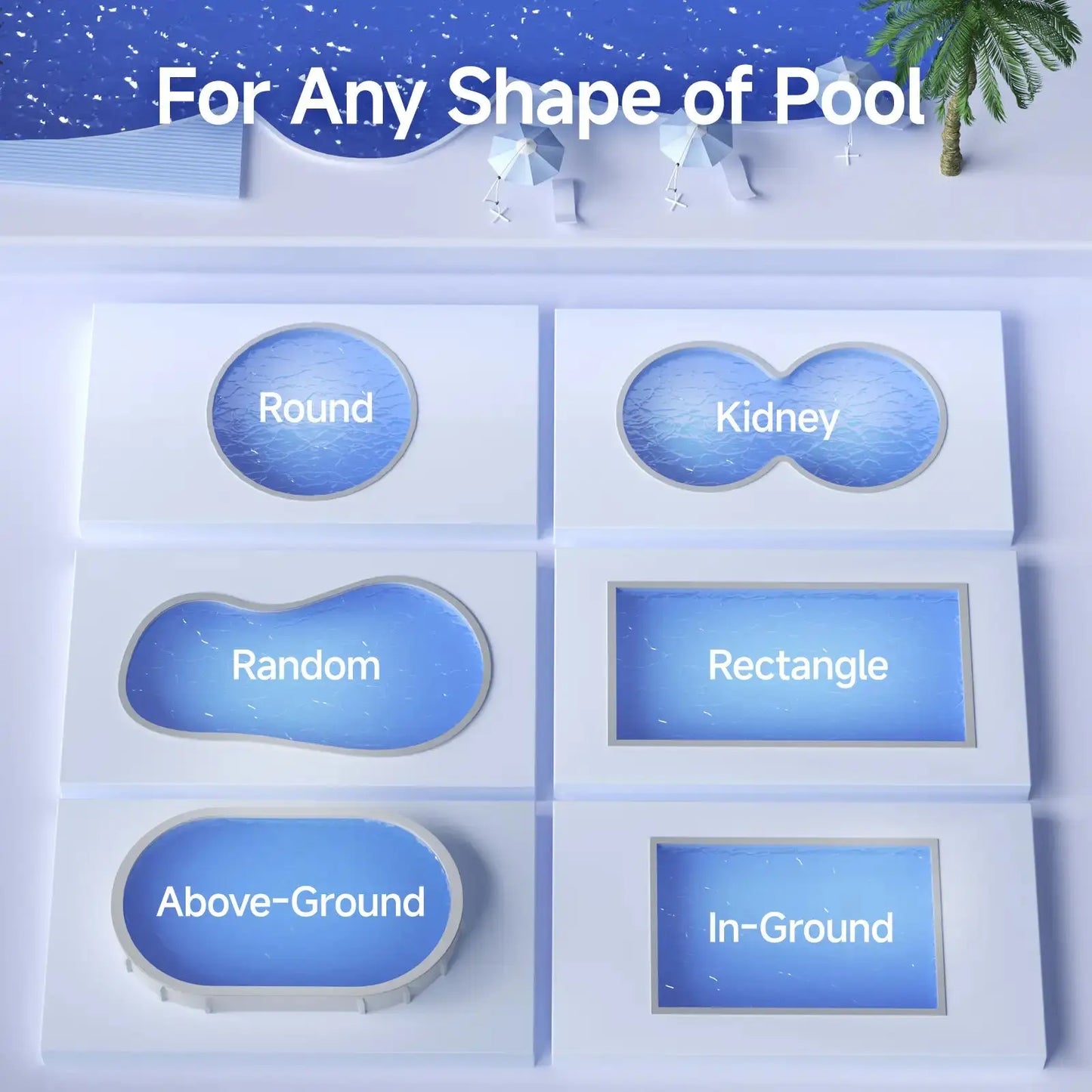 WYBOT C1 Cordless Robotic Pool Cleaner – Floor, Walls & Waterline