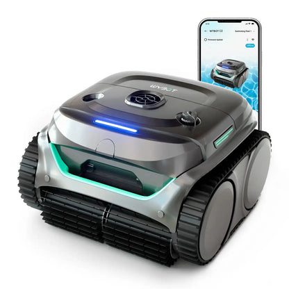 WYBOT C2 Cordless Robotic Pool Cleaner – Floor, Walls & Waterline
