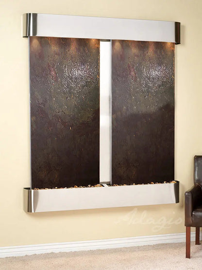 Adagio Cottonwood Falls Indoor Wall-Mounted Water Fountain (AWF-CFR1002)