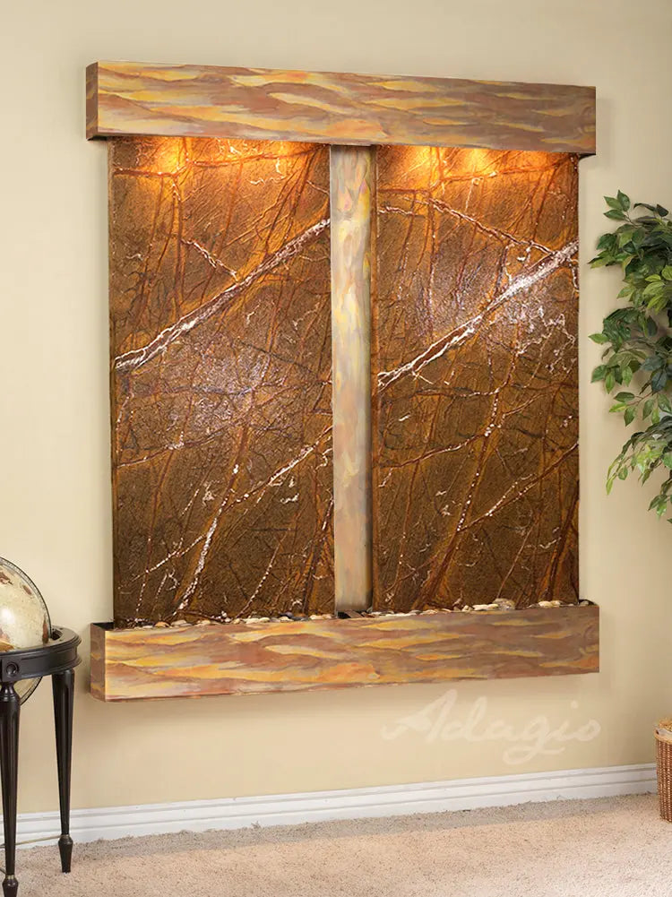Adagio Cottonwood Falls Indoor Wall-Mounted Water Fountain (AWF-CFR1002)
