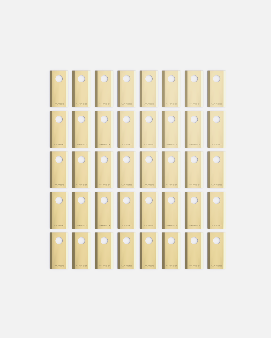 Cutting Blades & Bolts -40 Pcs（Y Series）