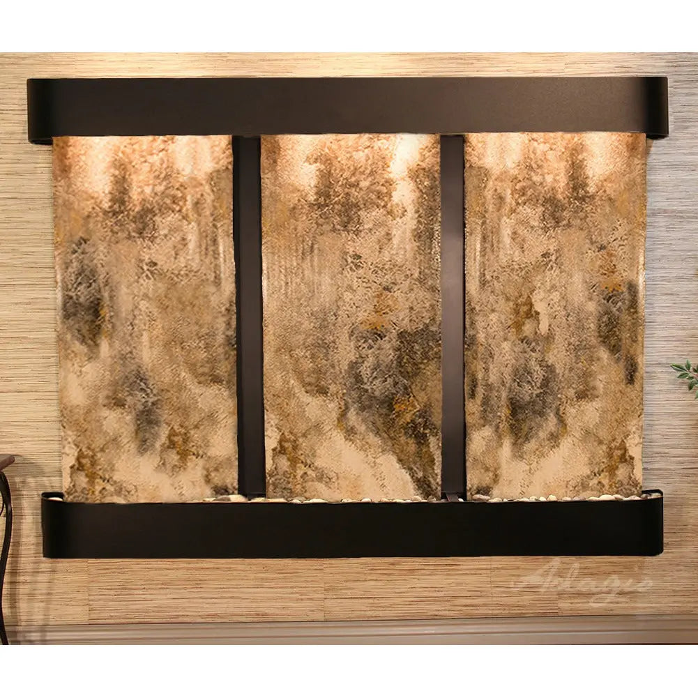 Adagio Deep Creek Falls Indoor Wall-Mounted Water Fountain (AWF-DCFR1540)