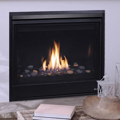 Superior Gas Fireplace 40-Inch DRC3040 Contemporary Electronically Ignited Direct Vent