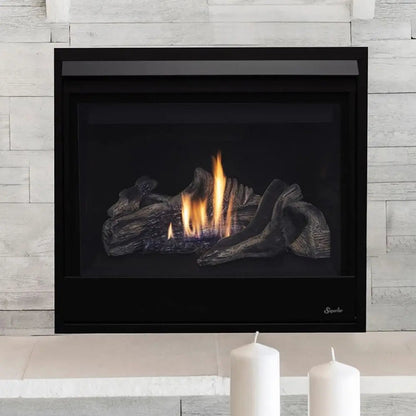 Superior Gas Fireplace 40-Inch DRC3040 Contemporary Electronically Ignited Direct Vent