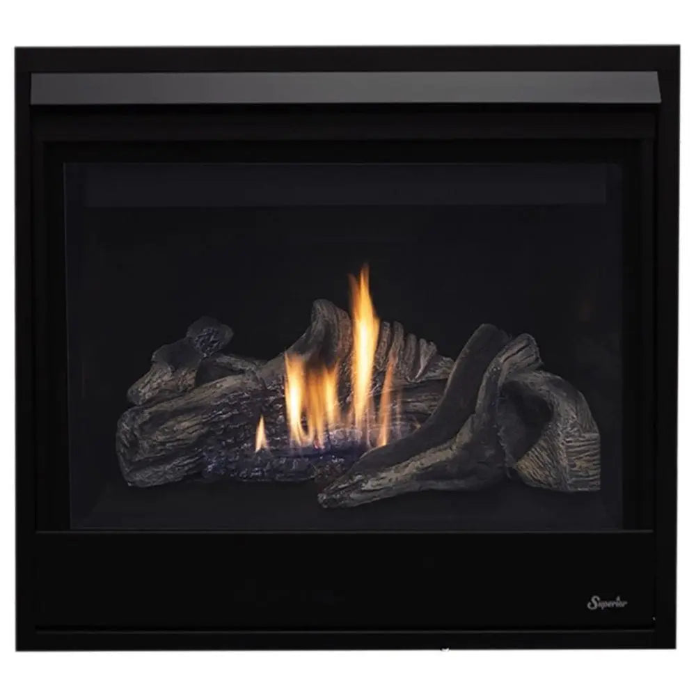 Superior Gas Fireplace 35-Inch DRC3035 Contemporary Electronic Ignition Direct Vent