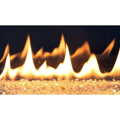 Superior Gas Fireplace DRL3555 55-Inch Linear Electronic Ignition Remote Crushed Glass Media
