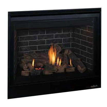 Superior Gas Fireplace 45-Inch DRT3545 Traditional Electronic Ignition Remote Charred Oak Log Set