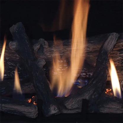 Superior Gas Fireplace 45-Inch DRT3545 Traditional Electronic Ignition Remote Charred Oak Log Set