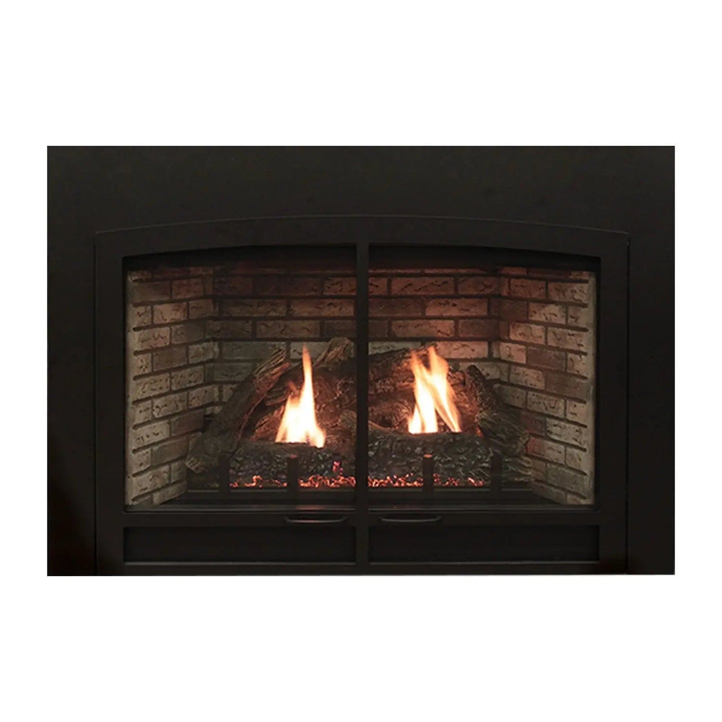 Empire Gas Fireplace Clean-Face 25" Insert with Log Set and Blower FIC25DV
