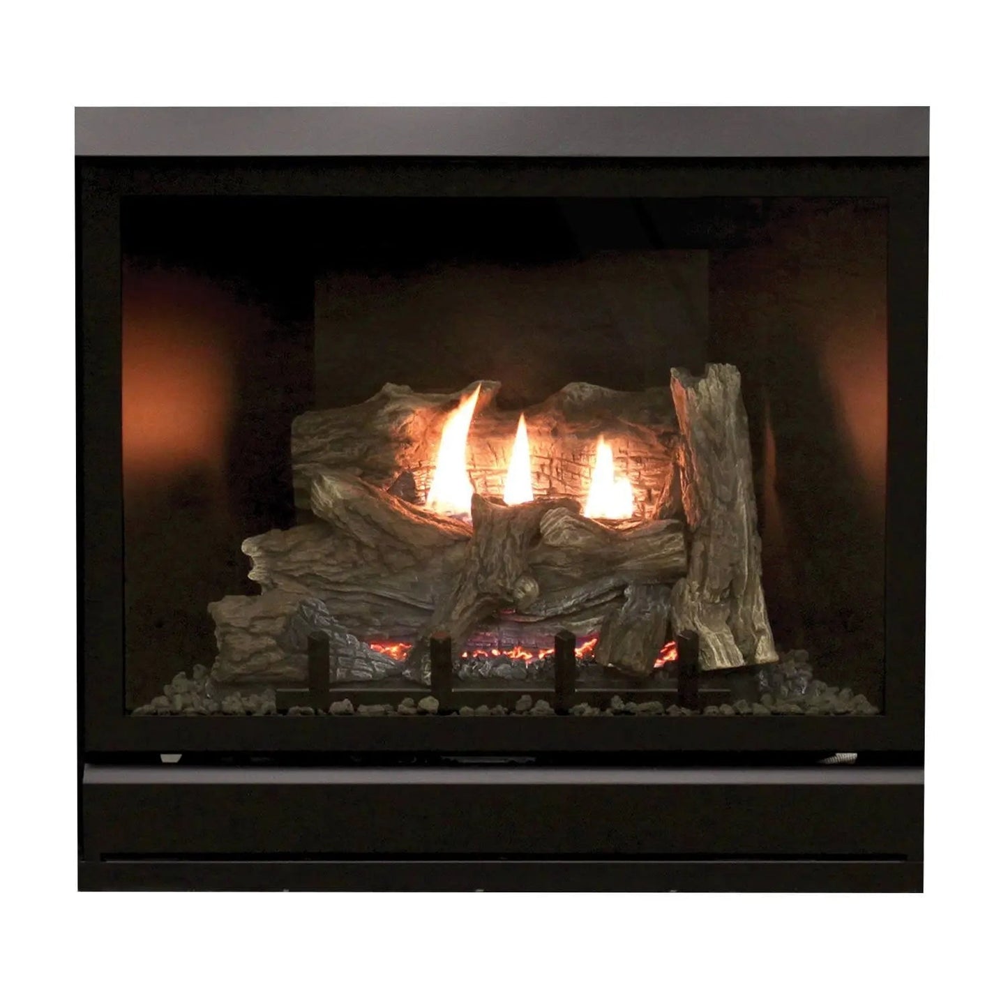 Empire Gas Fireplace 42" Madison Clean-Face Deluxe Direct Vent E42MDVDVLSB