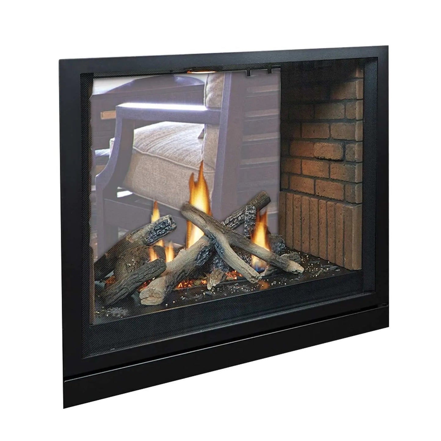 Empire Gas Fireplace 36" Madison Clean-Face Premium Double-Sided Direct Vent DVC36
