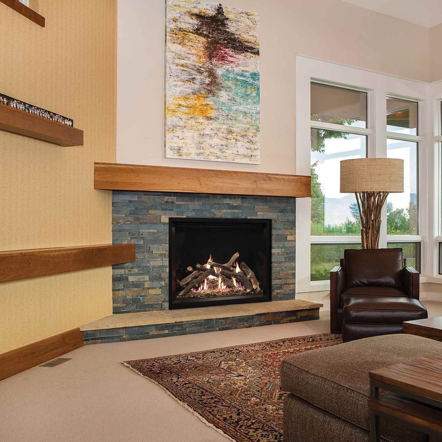 Empire Rushmore 40" Clean-Face Direct-Vent Gas Fireplace | DVCT40CBP95