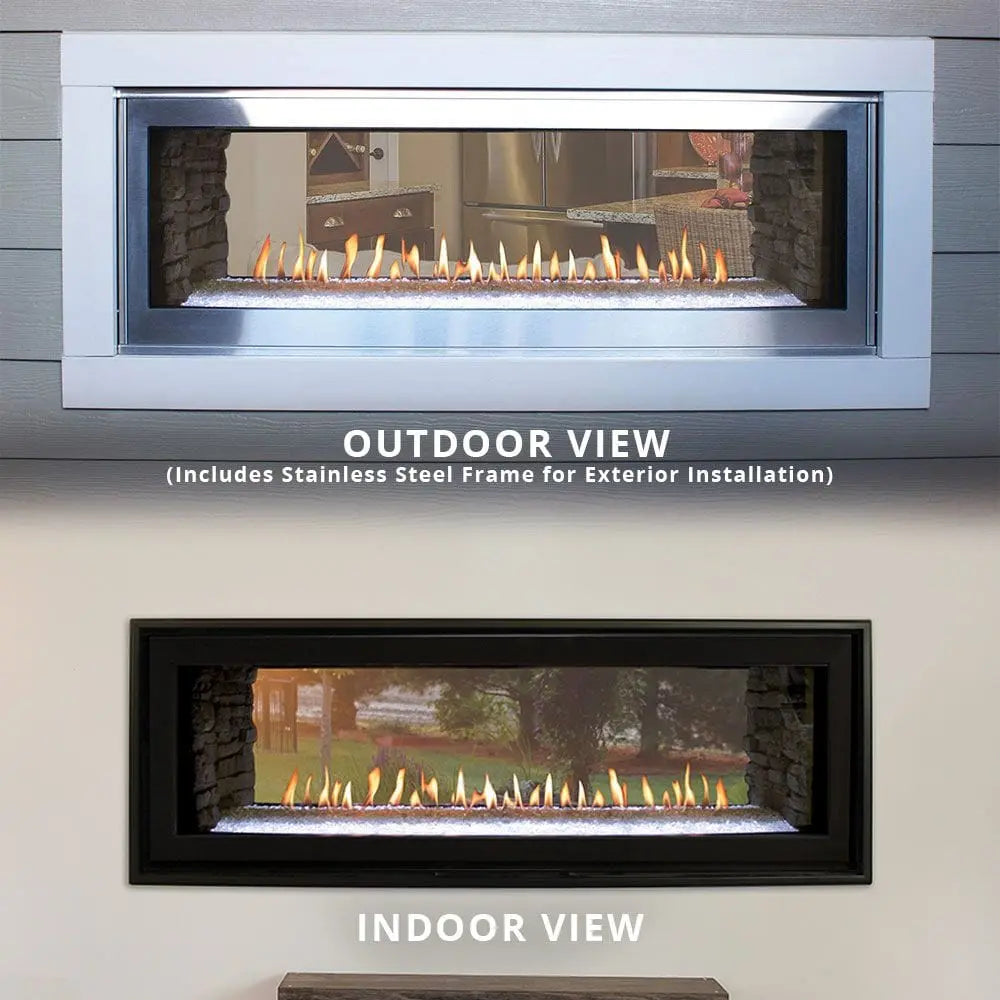 Empire Gas Fireplace Boulevard 48" Double-Sided Direct Vent EVM48