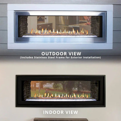 Empire Gas Fireplace Boulevard 48" Double-Sided Direct Vent EVM48