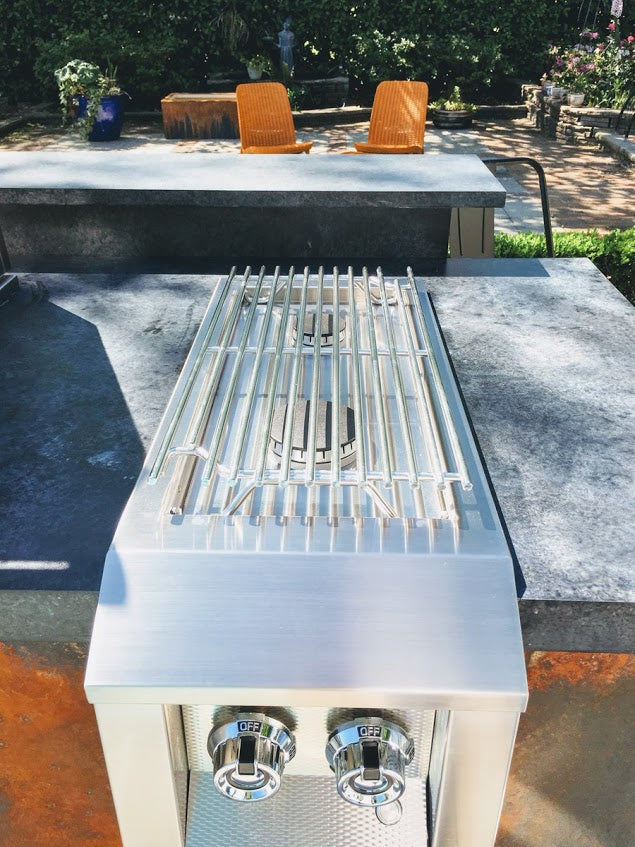 Aspire By Hestan 12" Outdoor Built-In Double Side Burner - AEB122
