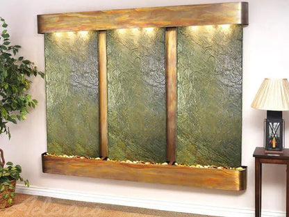 Adagio Deep Creek Falls Indoor Wall-Mounted Water Fountain (AWF-DCFR1540)