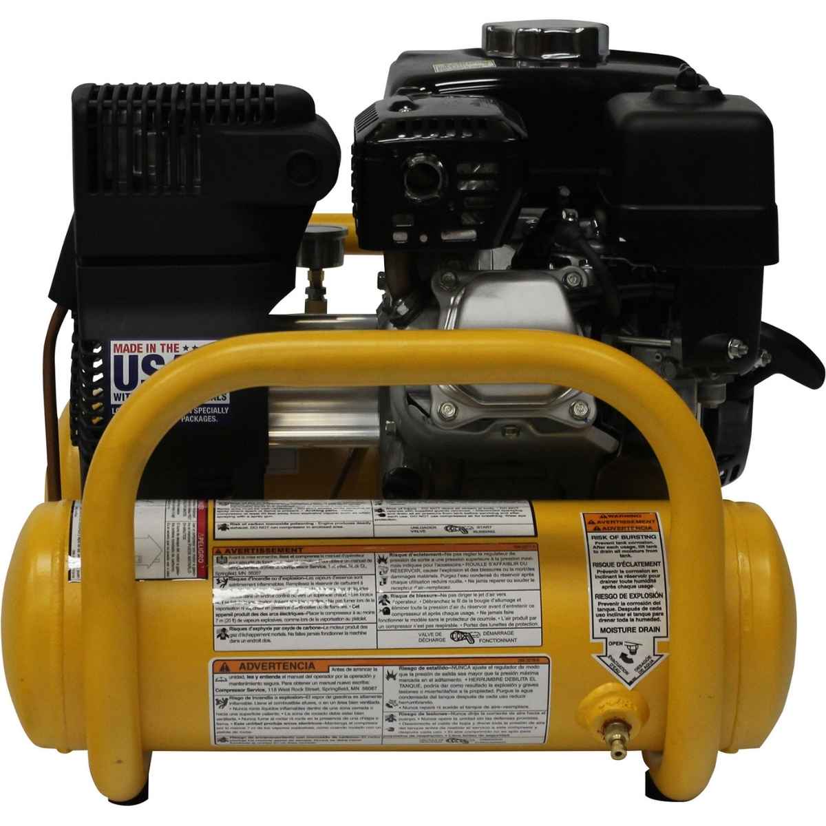 Dewalt 4 Gallon Gas Air Compressor
