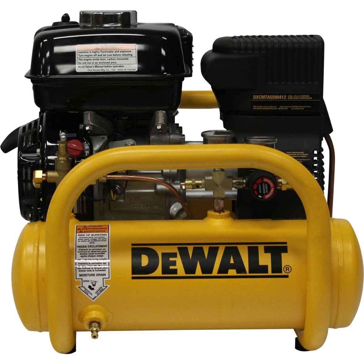 Dewalt 4 Gallon Gas Air Compressor