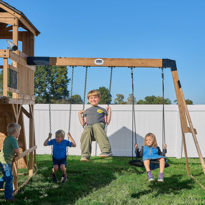 Dover Bay Swing Set with Monkey Bars