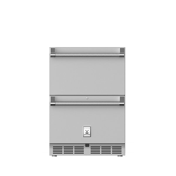 Hestan 24″ Outdoor Refrigerator Drawers With Lock - GRR24