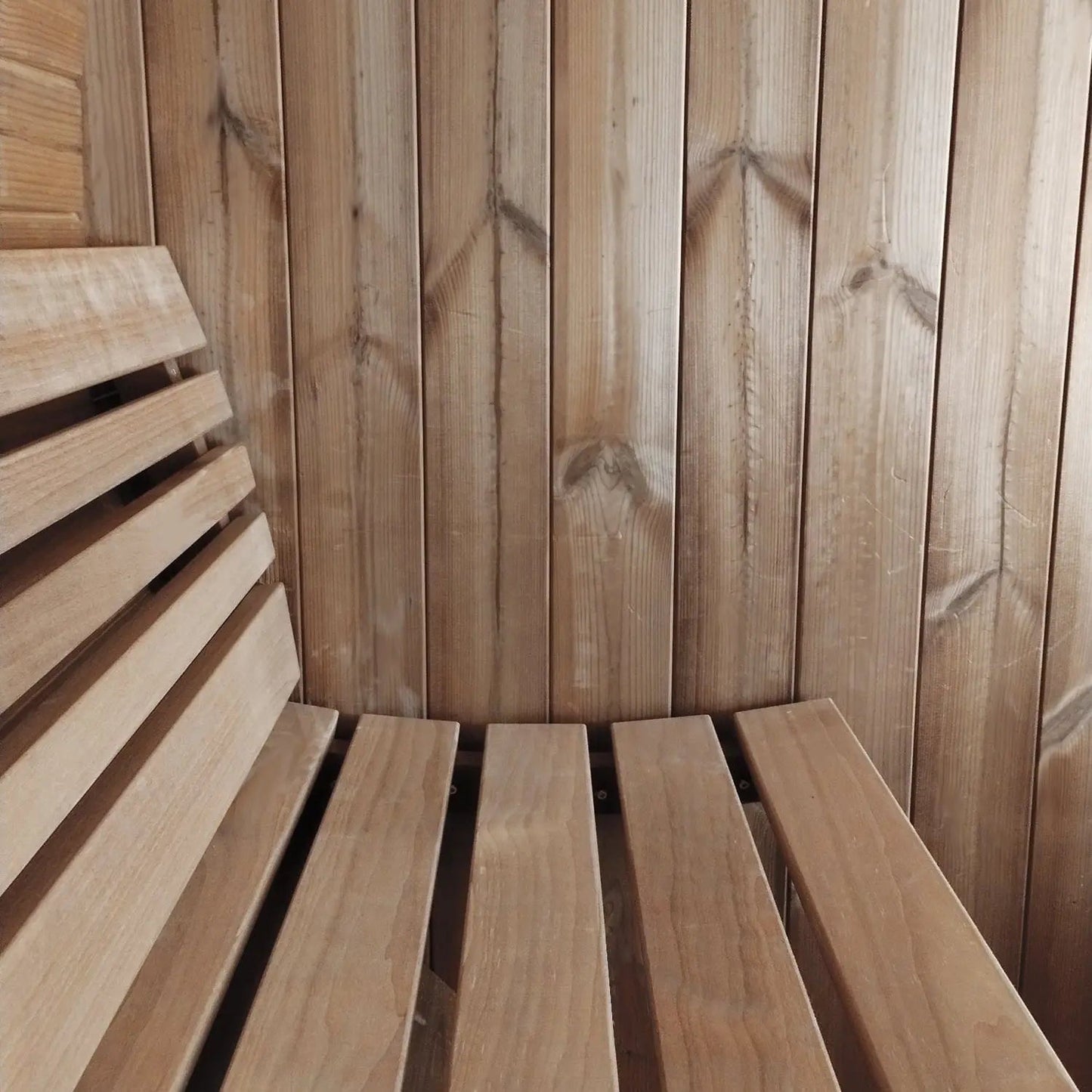 SaunaLife 3-person Outdoor Barrel Sauna - Model E6 | AQVINA World