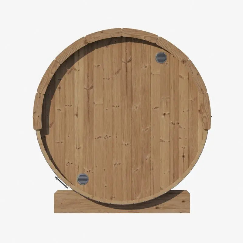 SaunaLife 4-Person Outdoor Barrel Sauna  Model E7  | AQVINA World