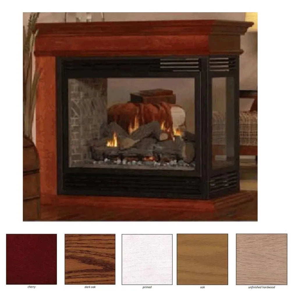 Empire Vail Premium Peninsula 36" Vent-Free Gas Fireplace | VFP36PP32E