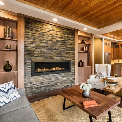 Majestic Echelon II 60" Direct Vent Gas Fireplace | 50,000 BTU | IntelliFire Touch | ECHEL60IN-C