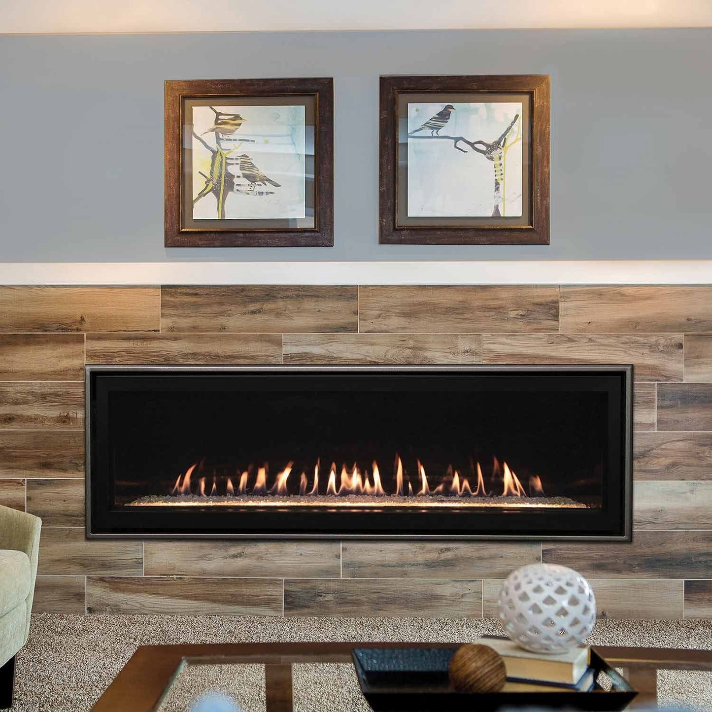 Empire Gas Fireplace Boulevard 60" Direct Vent Remote EVL60DV