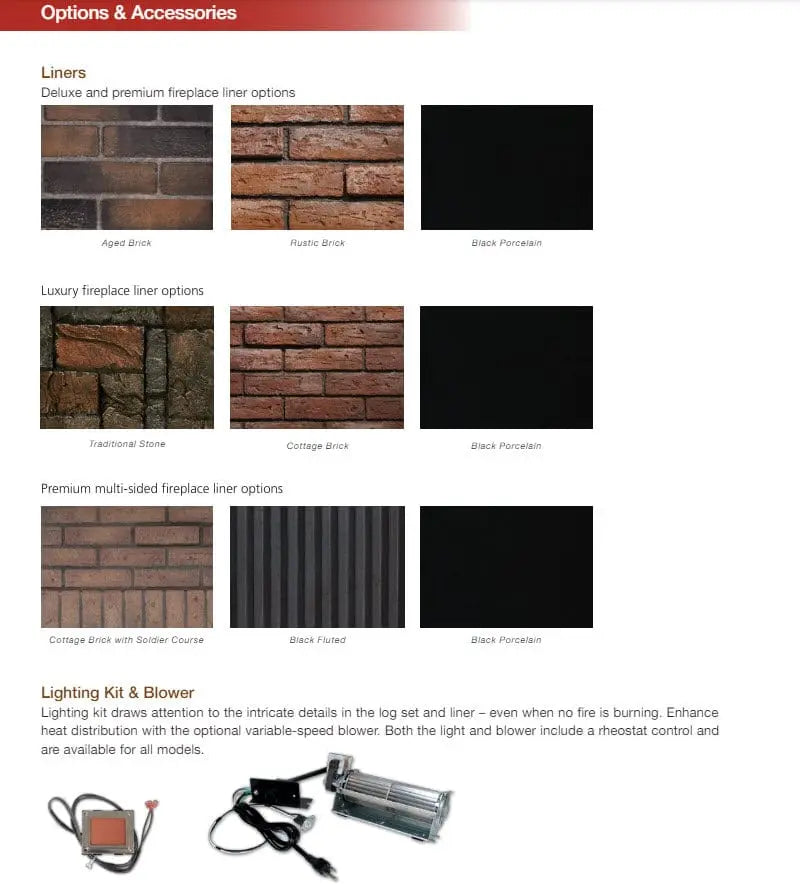 Empire Gas Fireplaces Madison Clean-Face Luxury Direct Vent 36" ECF36DF