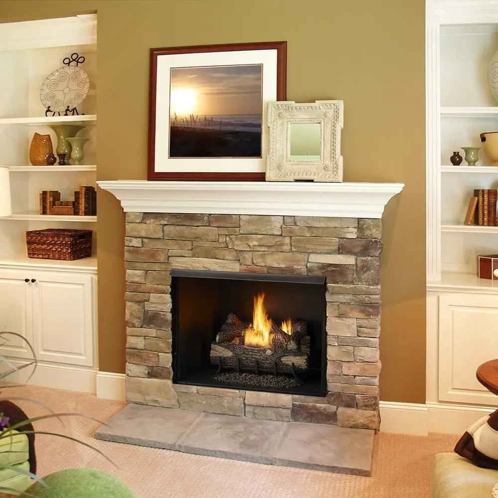 Monessen Gas Fireplace Exacta Vent-Free Circulating Clean Face 36" MFV36Exacta