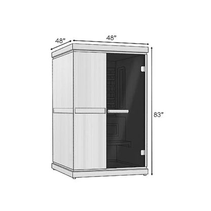 Finnmark 2-Person Trinity Infra-Steam Home Infrared Sauna FD-4 | AQVINA World