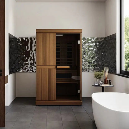Finnmark 2-Person Trinity Infra-Steam Home Infrared Sauna FD-4 | AQVINA World