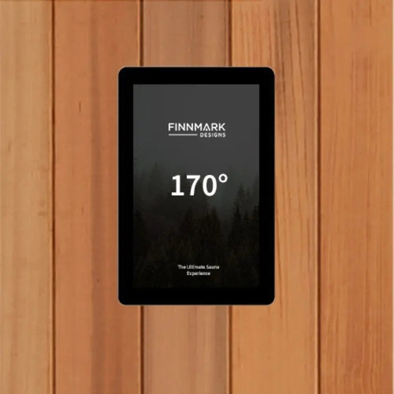 Finnmark 2-Person Trinity Infra-Steam Home Infrared Sauna FD-4 | AQVINA World