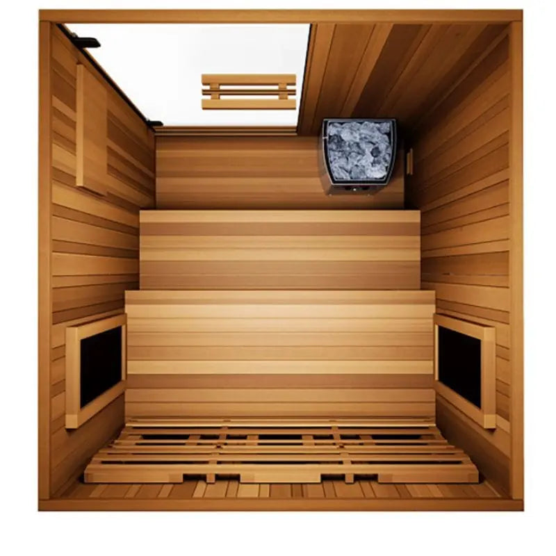Finnmark 2-Person Trinity Infra-Steam Home Infrared Sauna FD-4 | AQVINA World