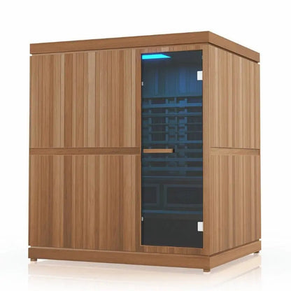 Finnmark 4-Person Trinity XL Infra-Steam Home Infrared Sauna FD-5 | AQVINA World