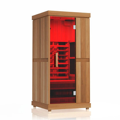 Finnmark 1-Person Full-Spectrum Home Infrared Sauna FD-1 | AQVINA World