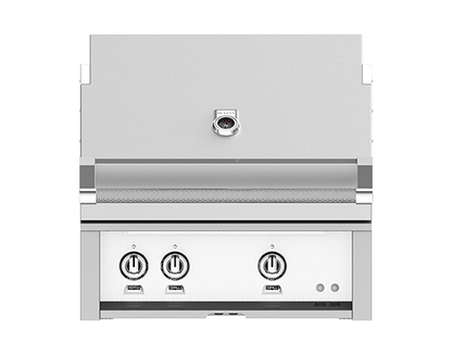 Hestan 30" Outdoor Built-In Grill with 1 Trellis Burner, 1 Sear Burner & Rotisserie Kit - GMBR30