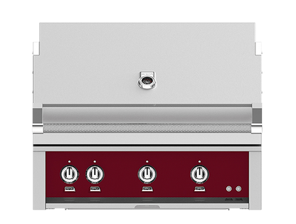 Hestan 36" Outdoor Built-In Grill with 2 Trellis Burner, 1 Sear Burner & Rotisserie Kit - GMBR36