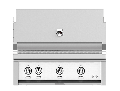 Hestan 36" Outdoor Built-In Grill with 3 Trellis Burners & Rotisserie Kit - GABR36