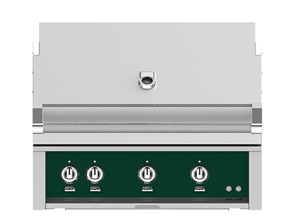 Hestan 36" Outdoor Built-In Grill with 2 Trellis Burner, 1 Sear Burner & Rotisserie Kit - GMBR36